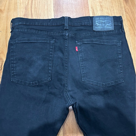 Mens Levi’s 510 black skinny stretch Jeans - Picture 1 of 8